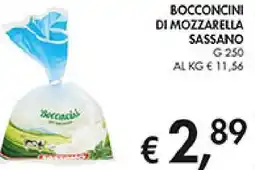Coal Bocconcini di mozzarella sassano offerta