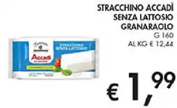 Coal Stracchino accadi senza lattosio GRANARAOLO offerta