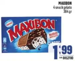 Gruppo di Palo MAXIBON 4 snack gelato offerta