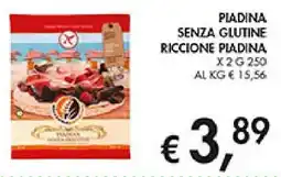 Coal Pladina senza glutine riccione offerta