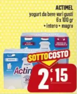 Gruppo di Palo ACTIMEL yogurt da bere offerta