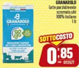 Gruppo di Palo GRANAROLO latte parzialmente scremato uht 100% italiano offerta
