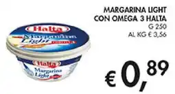 Coal Margarina light con omega 3 halta offerta