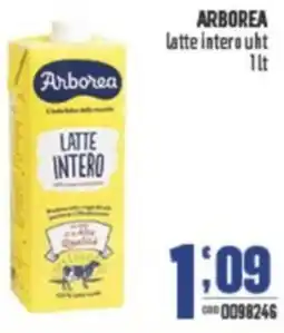 Gruppo di Palo ARBOREA latte intero uht offerta