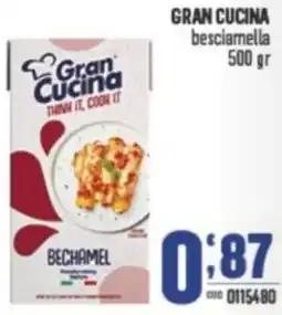 Gruppo di Palo GRAN CUCINA besciamella offerta