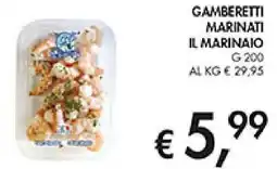 Coal Gamberetti marinati il marinaio offerta