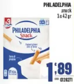 Gruppo di Palo PHILADELPHIA snack offerta