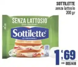 Gruppo di Palo SOTTILETTE senza lattosio offerta