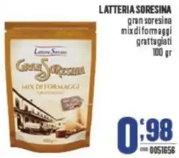Gruppo di Palo LATTERIA SORESINA gran soresina mix di formaggi grattugiati offerta
