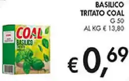 Coal Basilico tritato COAL offerta