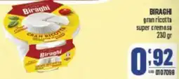 Gruppo di Palo BIRAGH gran ricotta super cremosa offerta