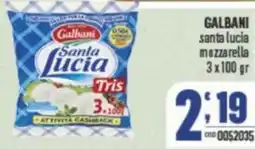 Gruppo di Palo GALBANI santa lucia mozzarella offerta