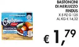 Coal Bastoncini di merluzzo FINDUS offerta