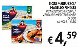 Coal Fiori merluzzo/ nasello findus pomodoro e cuve/ verdure mediterranee offerta