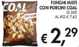 Coal Funghi misti con porcini COAL offerta