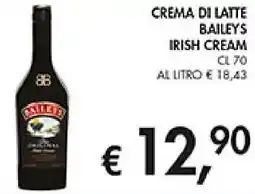 Coal Crema di latte baileys irish cream offerta