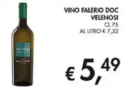 Coal Vino falerio doc VELENOSI offerta