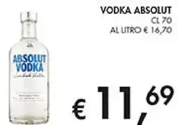 Coal Vodka absolut offerta