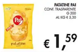 Coal Patatine pai conf. trasparente offerta