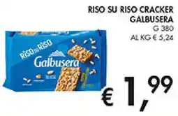 Coal Riso su riso cracker GALBUSERA offerta