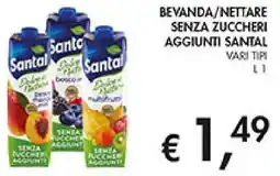 Coal Bevanda/nettare senza zuccheri aggiunti SANTAL offerta