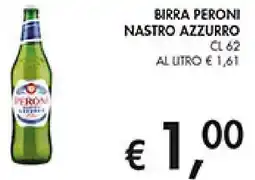 Coal Birra peroni nastro azzurro offerta