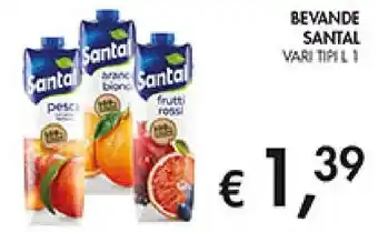 Coal Bevande SANTAL offerta