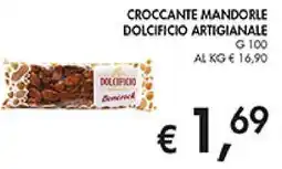 Coal Croccante mandorle dolcificio artigianale offerta