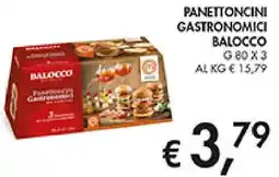 Coal Panettoncini gastronomici BALOCCO offerta