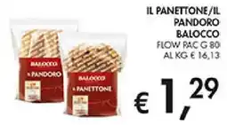 Coal Il panettone/il pandoro BALOCCO offerta