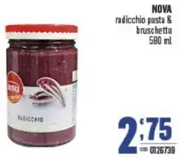Gruppo di Palo NOVA radicchio pasta & bruschetta offerta