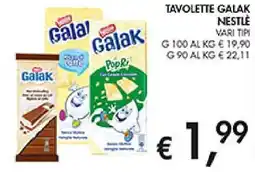 Coal Tavolette galak NESTLÉ offerta