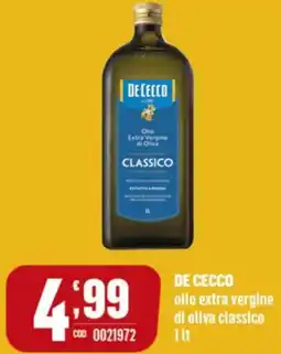 Gruppo di Palo DE CECCO ollo extra vergine di oliva classico offerta