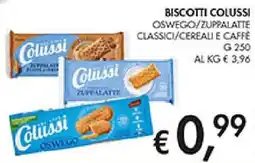 Coal Biscotti colussi oswego/zuppalatte classici/cereali e caffè offerta