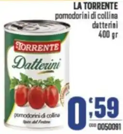 Gruppo di Palo LA TORRENTE pomodorini di collina datterini offerta