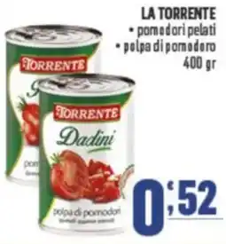 Gruppo di Palo LA TORRENTE pomodori pelati polpa di pomodoro offerta