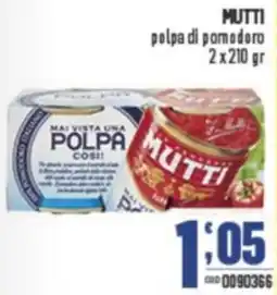 Gruppo di Palo MUTTI polpa di pomodoro offerta