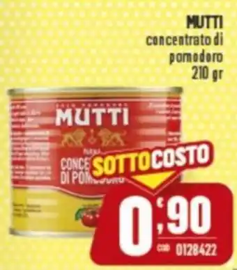 Gruppo di Palo MUTTI concentrato di pomodoro offerta
