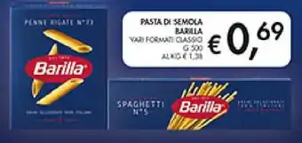 Coal Pasta di semola BARILLA offerta