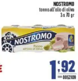 Gruppo di Palo NOSTROMO tonno all'olio di oliva offerta