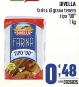 Gruppo di Palo DIVELLA farina di grano tenero tipo "00" offerta