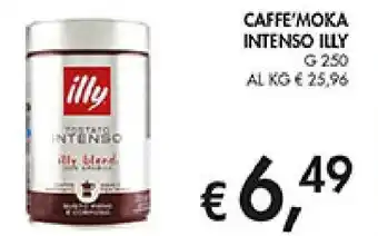 Coal Caffe'moka intenso ILLY offerta