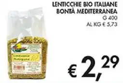 Coal Lenticchie bio italiane bontà mediterranea offerta