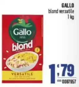 Gruppo di Palo GALLO blond versatile offerta