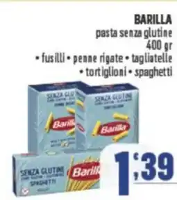 Gruppo di Palo BARILLA pasta senza glutine offerta