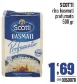 Gruppo di Palo SCOTTI riso basmati profumato offerta