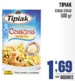 Gruppo di Palo Tipiak cous cous offerta