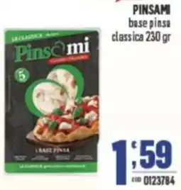 Gruppo di Palo PINSAMI base pinsa classica offerta