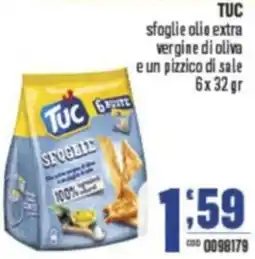 Gruppo di Palo TUC sfoglie olio extra vergine di oliva e un pizzico di sale offerta