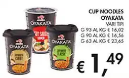 Coal Cup noodles OYAKATA offerta